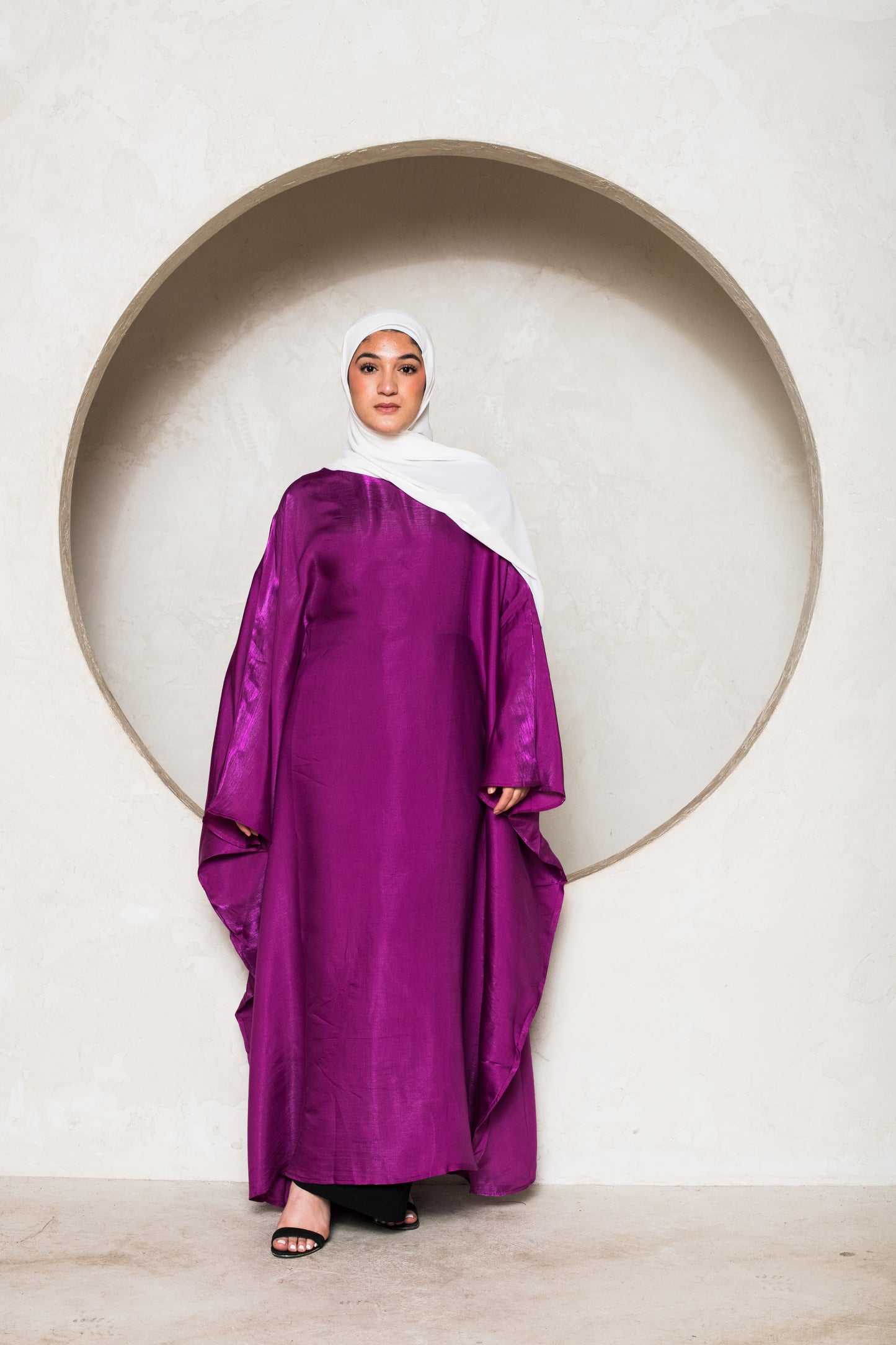 KAFTAN DRESS PURPLE