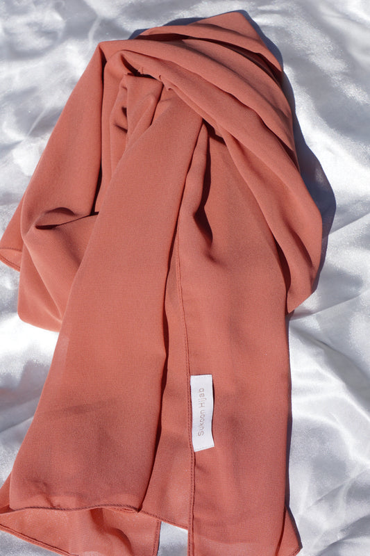 CHIFFON - terracotta