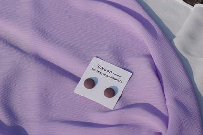 CRINKLE CHIFFON- lavender