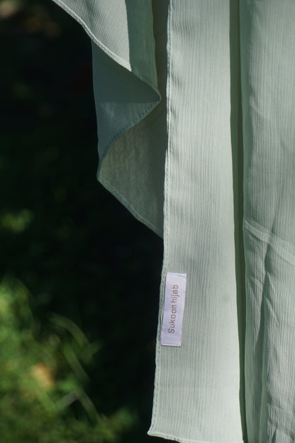 CHIFFON-sage green