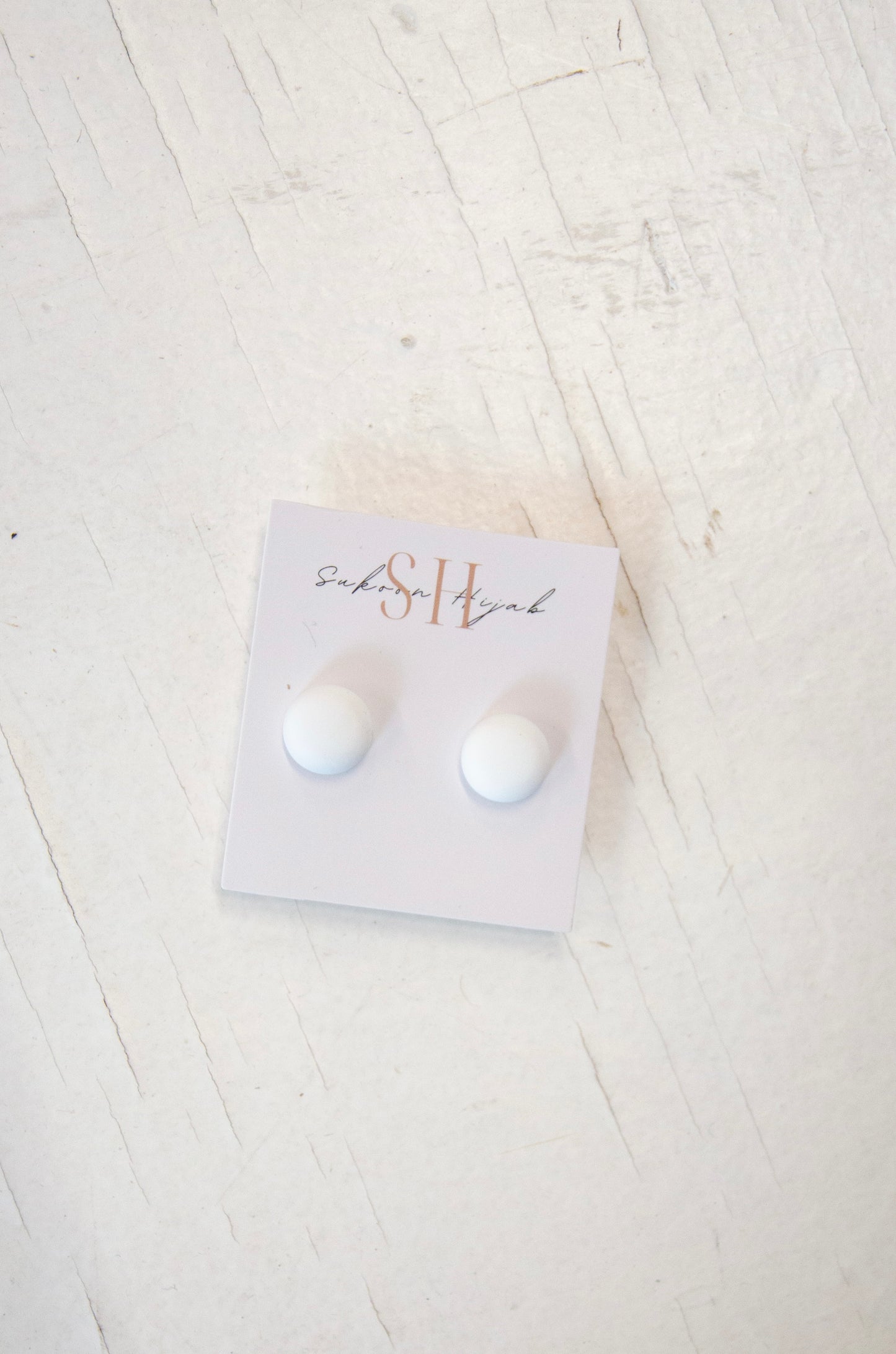 HIJAB MAGNET - WHITE MATTE