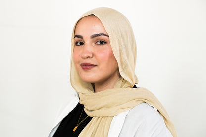 PLEATED RAYON HIJAB